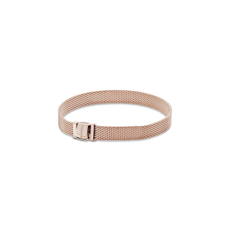 Brazalete Cadena con Tachuelas Pandora Moments Recubrimiento en Oro de 14k