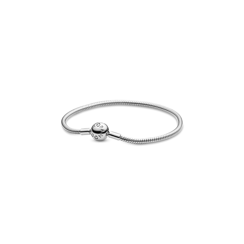 Brazalete Cadena con Tachuelas Pandora Moments Recubrimiento en Oro de 14k