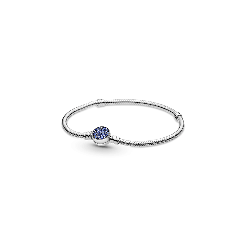 Brazalete Cadena con Tachuelas Pandora Moments Recubrimiento en Oro de 14k