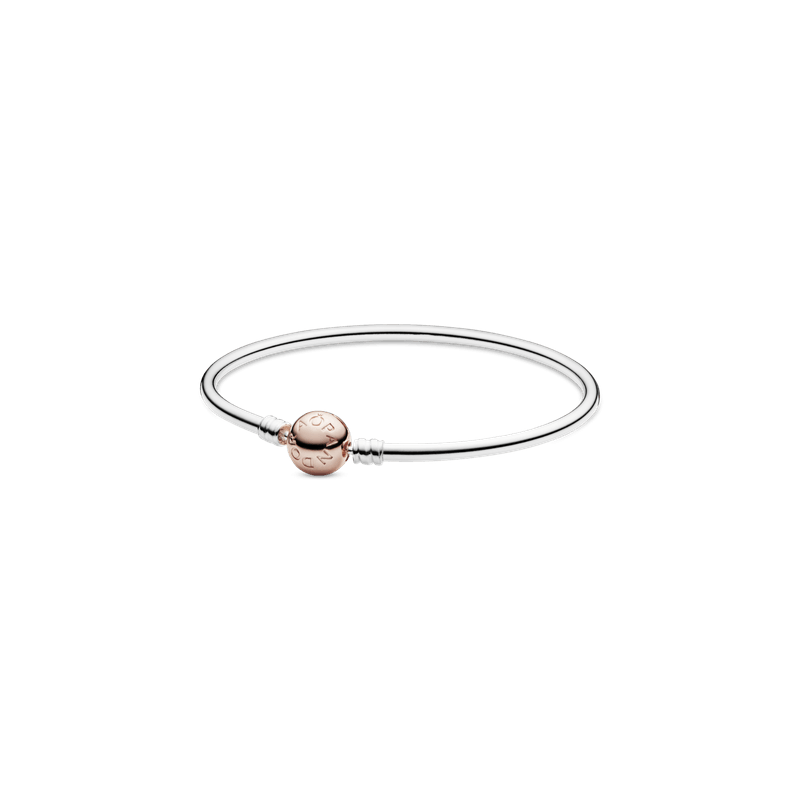Brazalete Cadena con Tachuelas Pandora Moments Recubrimiento en Oro de 14k