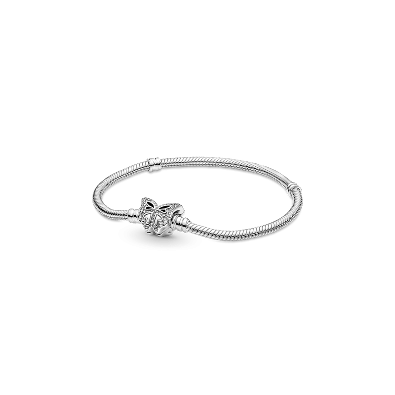 Brazalete Cadena con Tachuelas Pandora Moments Recubrimiento en Oro de 14k