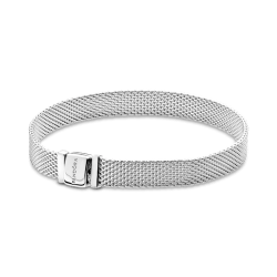 Brazalete Cadena con Tachuelas Pandora Moments Recubrimiento en Oro de 14k