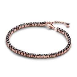Brazalete Cadena con Tachuelas Pandora Moments Recubrimiento en Oro de 14k