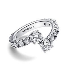 Anillo Alianza Superpuesta Brillante