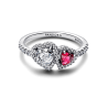 Anillo Halo Corazones