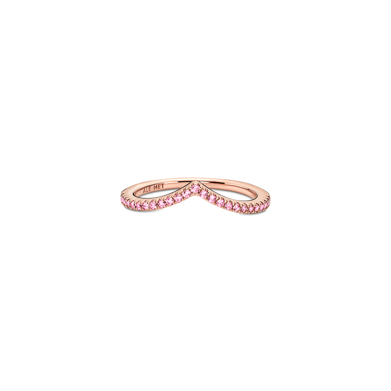 Anillo Deseo Reluciente Rosa